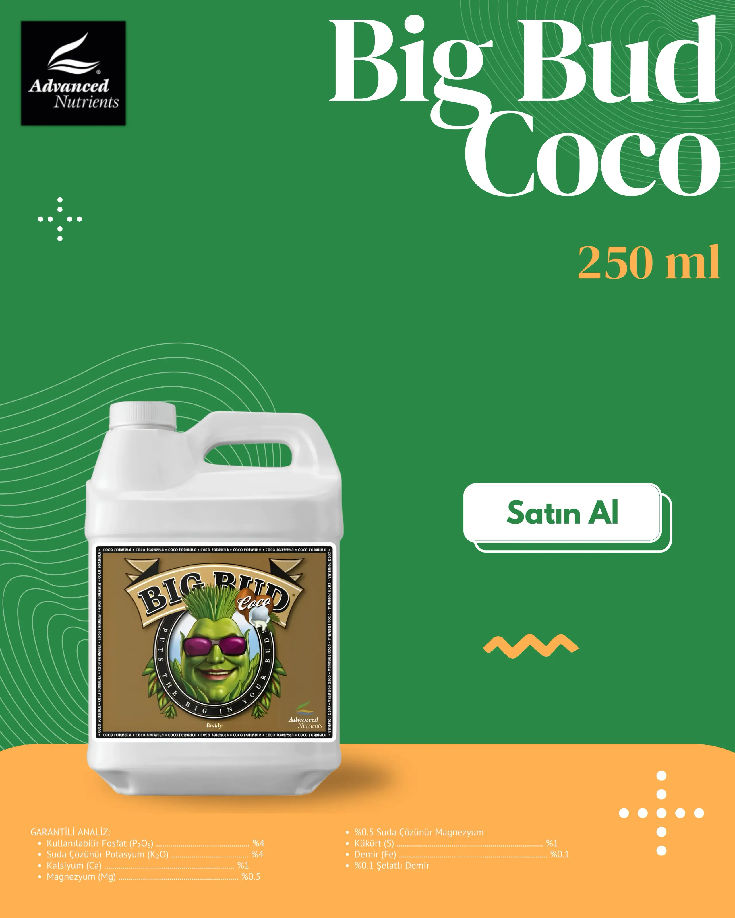 Advanced Nutrients Big Bud Coco 250 mL
