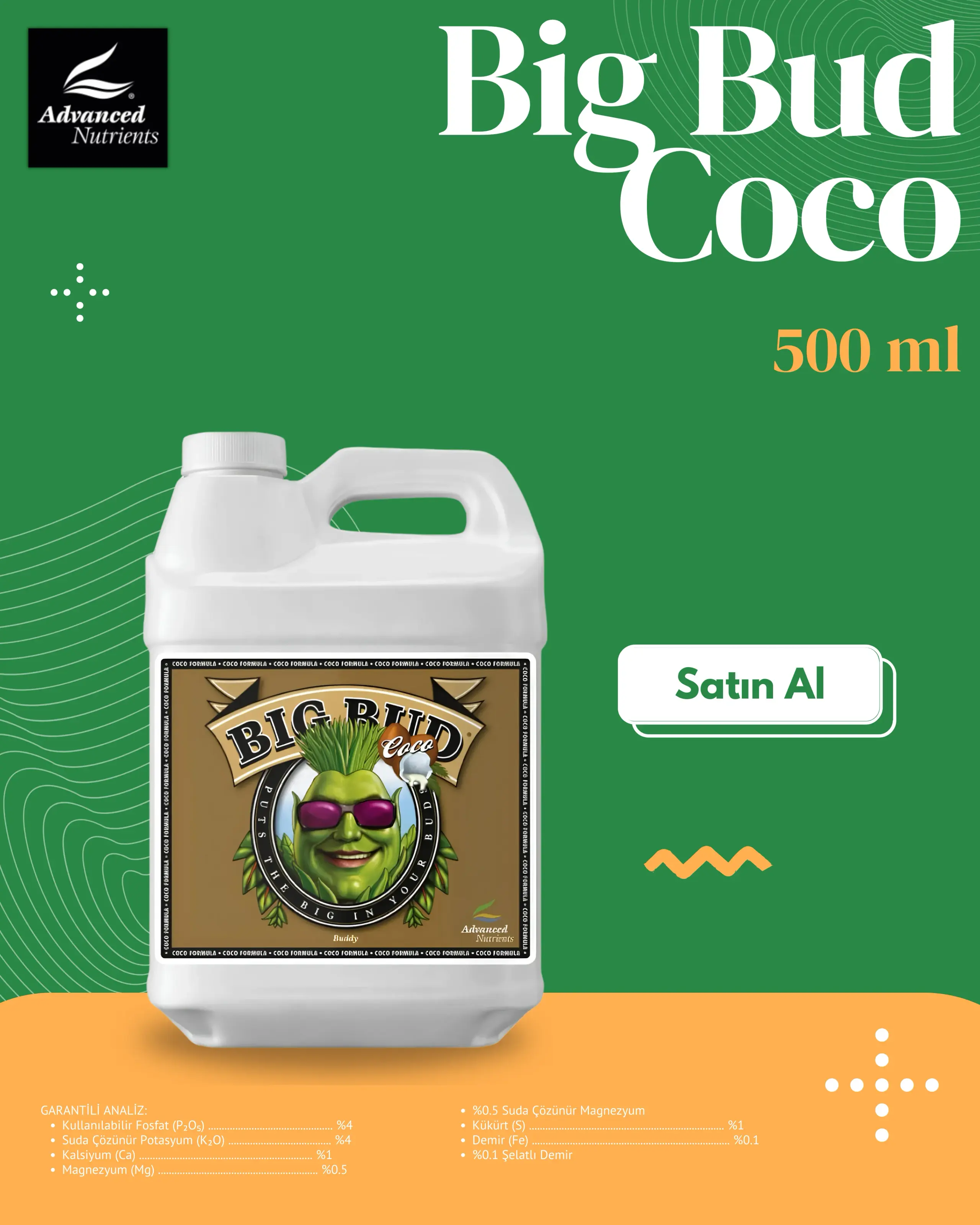 Advanced Nutrients Big Bud Coco 500 mL
