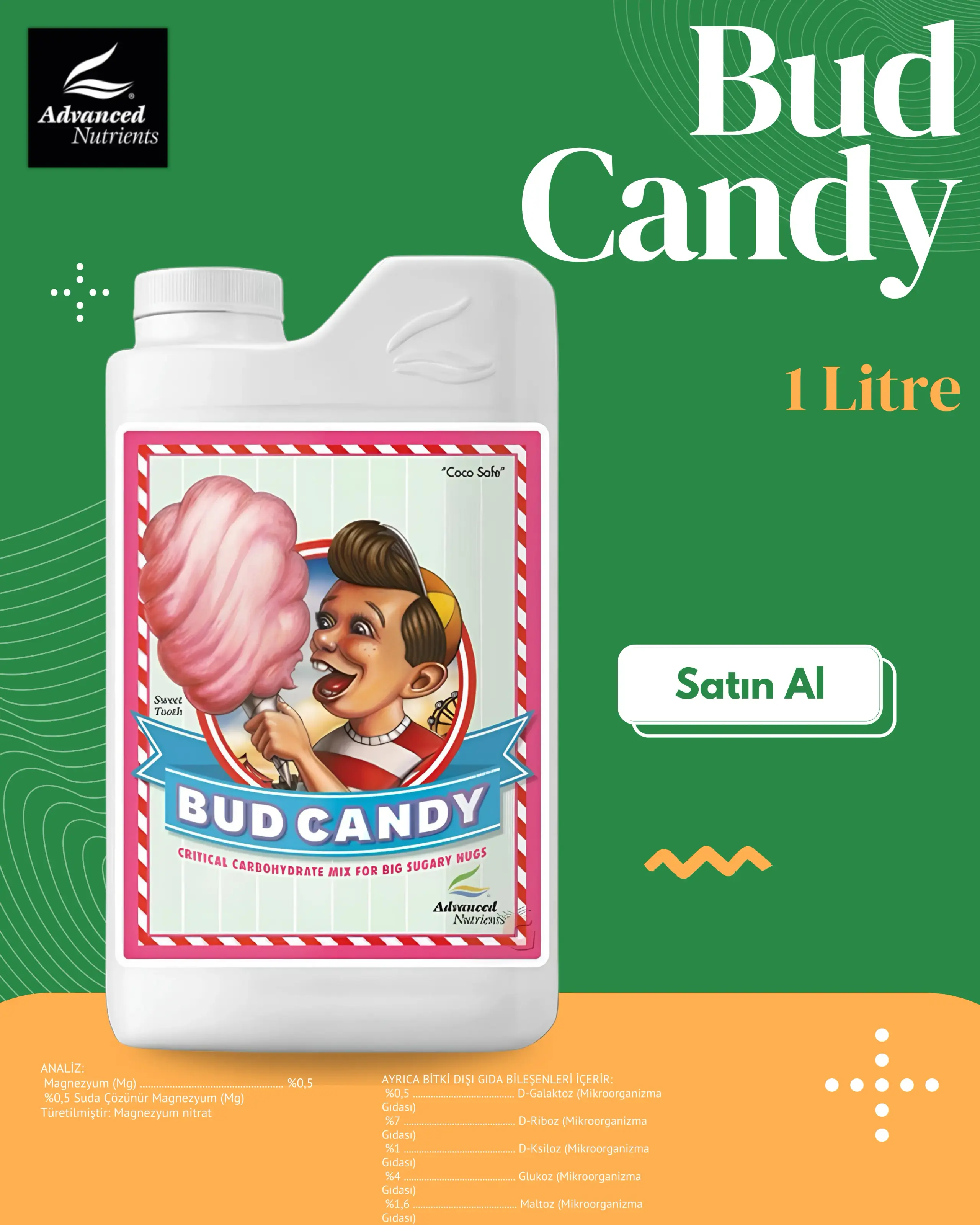 Bud Candy 1 Litre