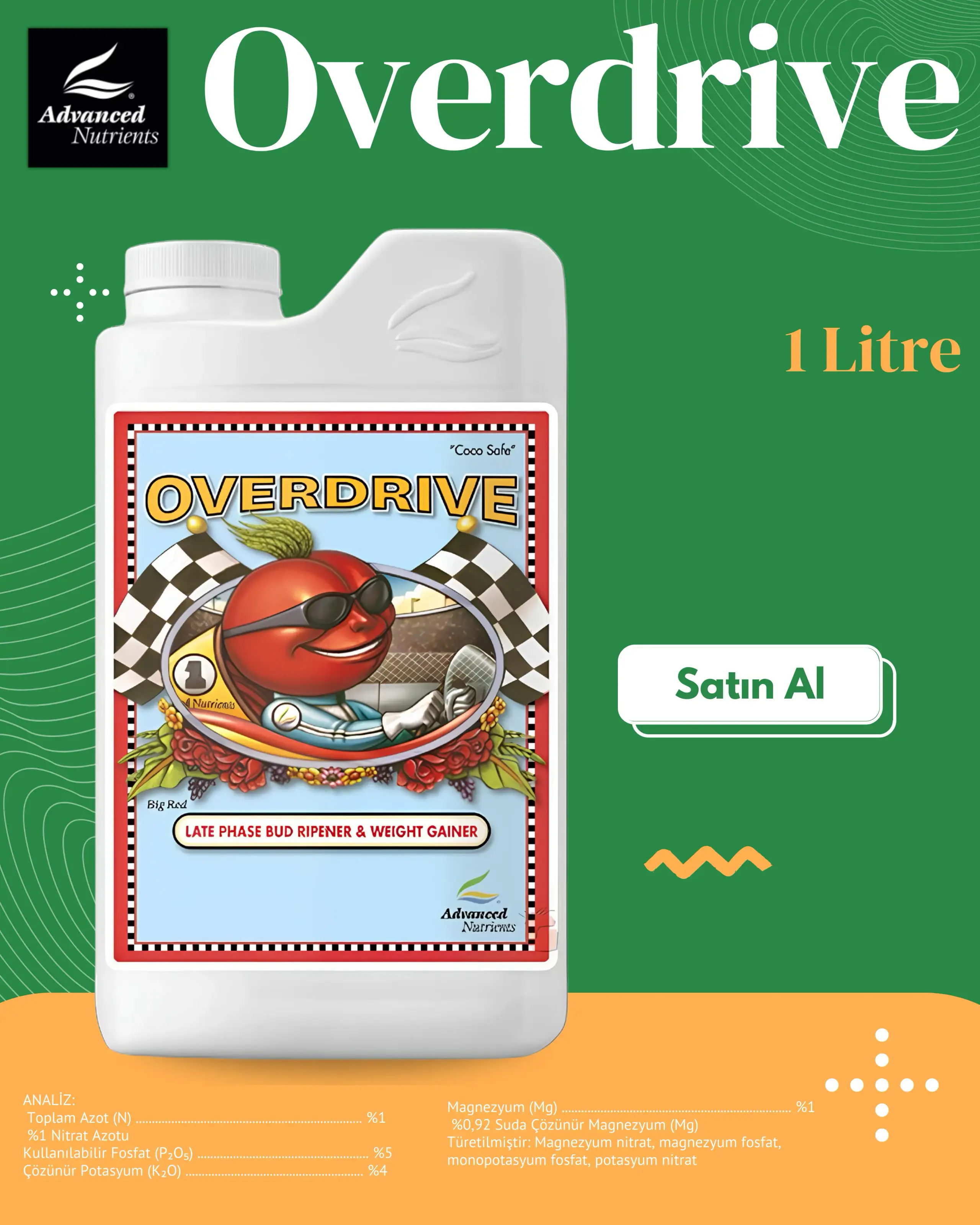 Overdrive 1 Litre
