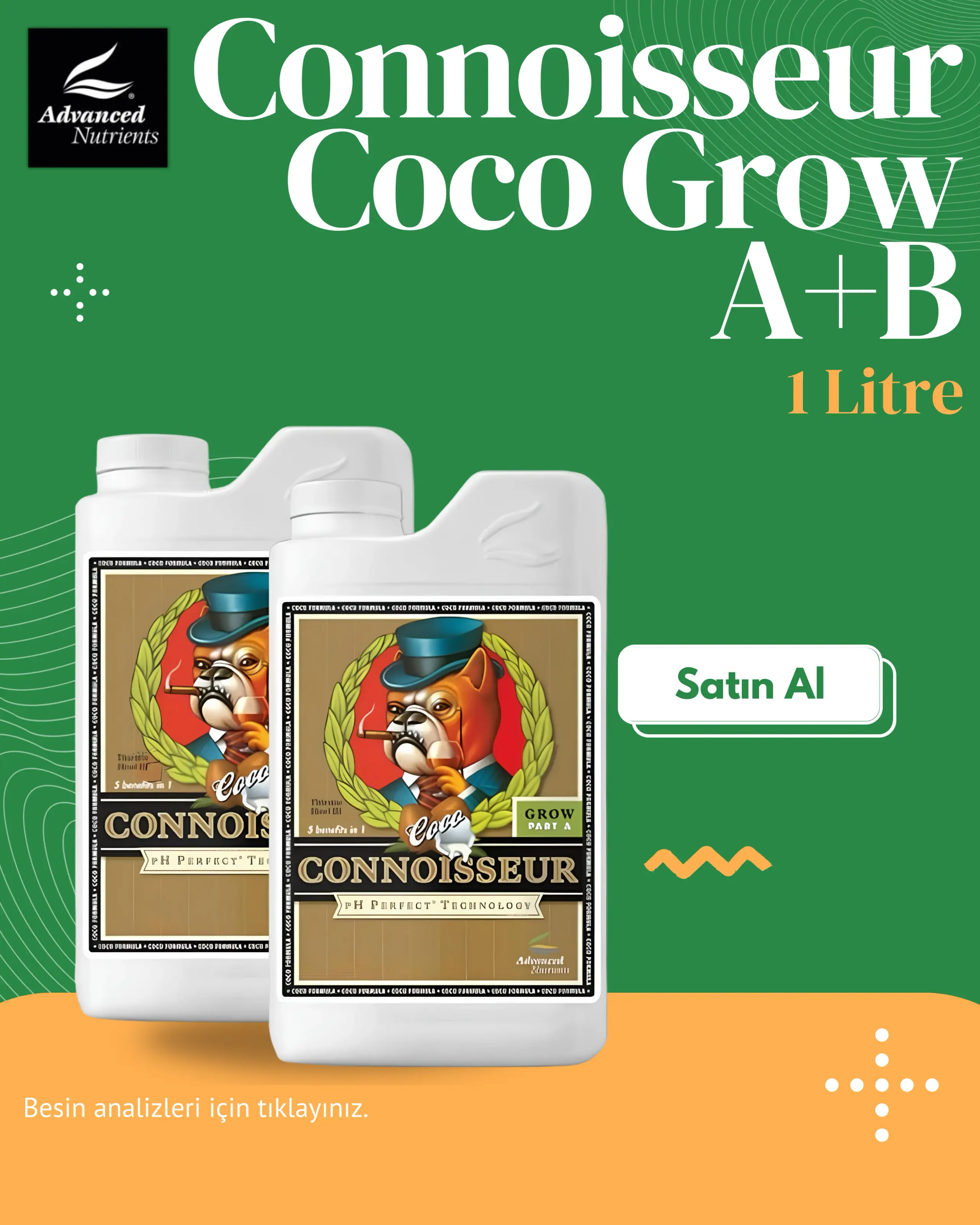 pH Perfect Connoisseur Coco Grow AB 2X 1 Litre