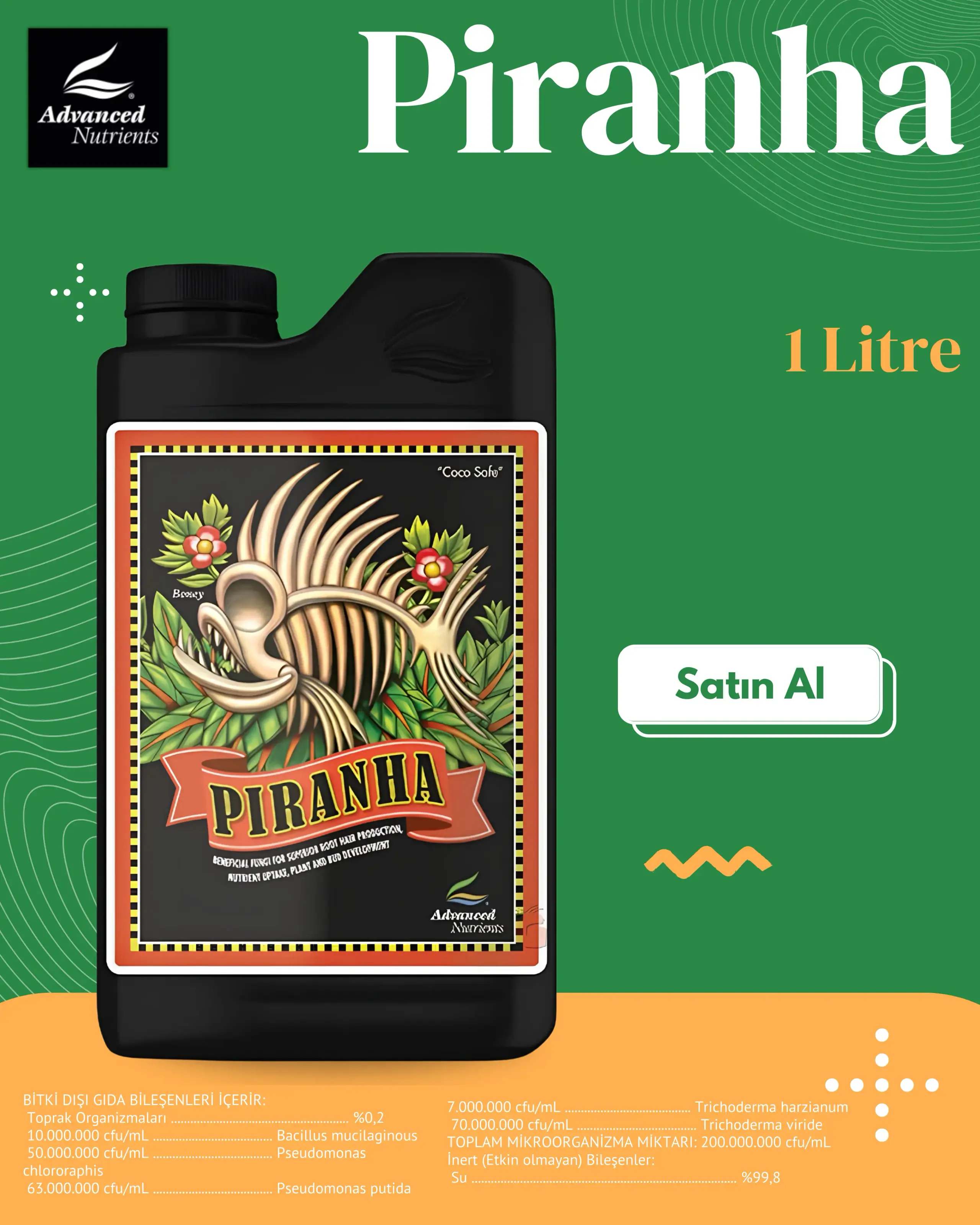 Piranha Liquid 1 Litre