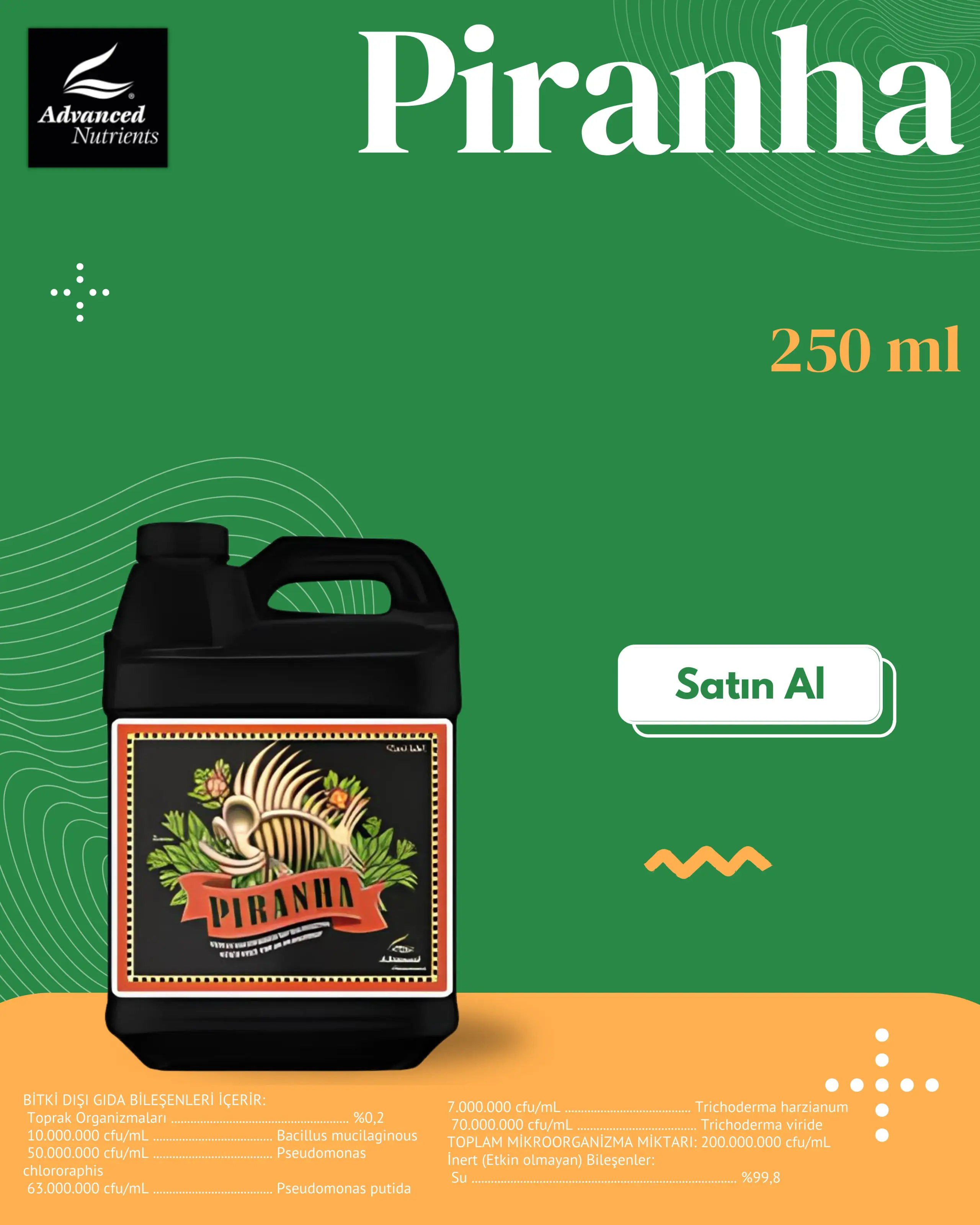 Piranha Liquid 250 mL