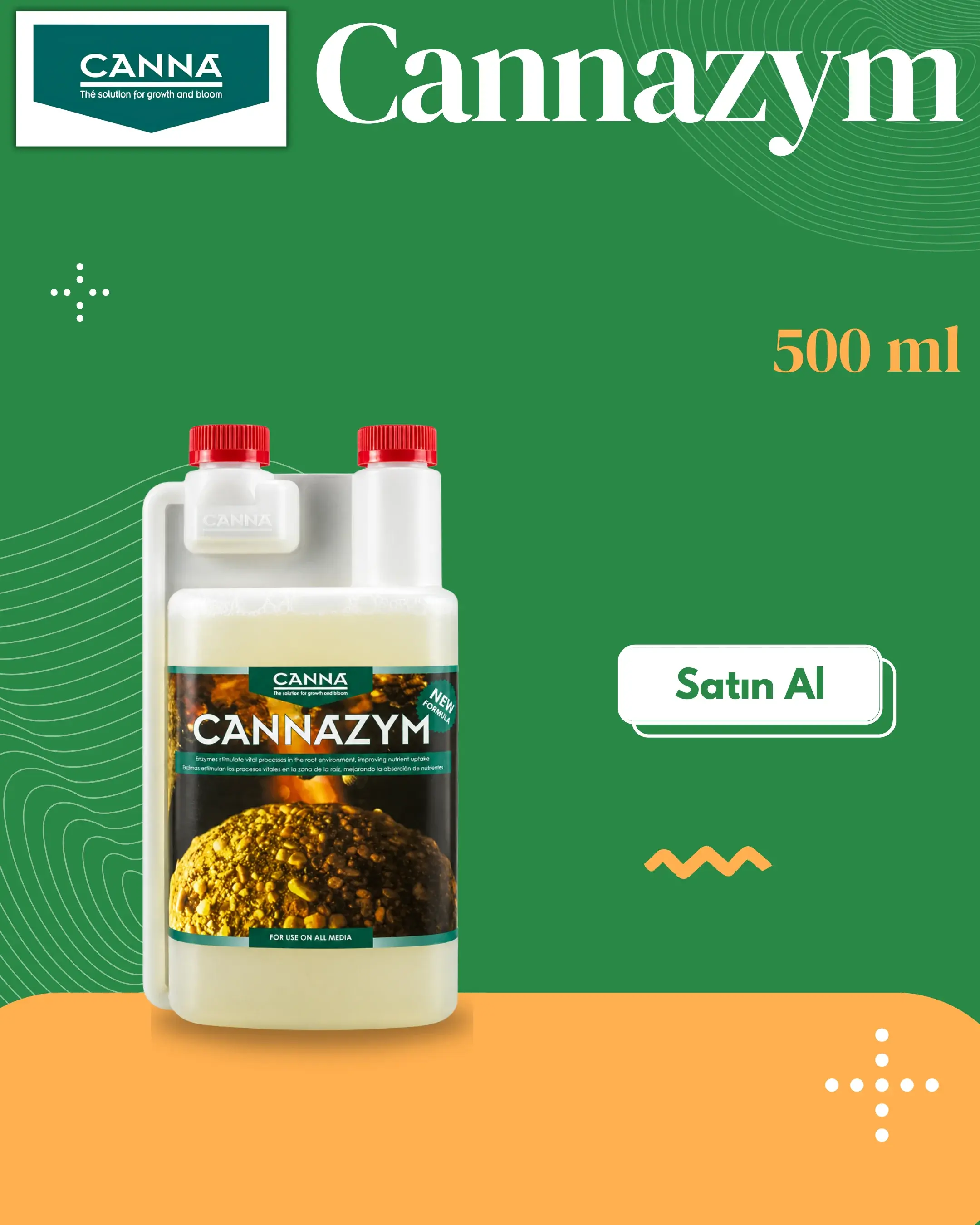 Cannazym Enzymes (Enzimler) 500 ml