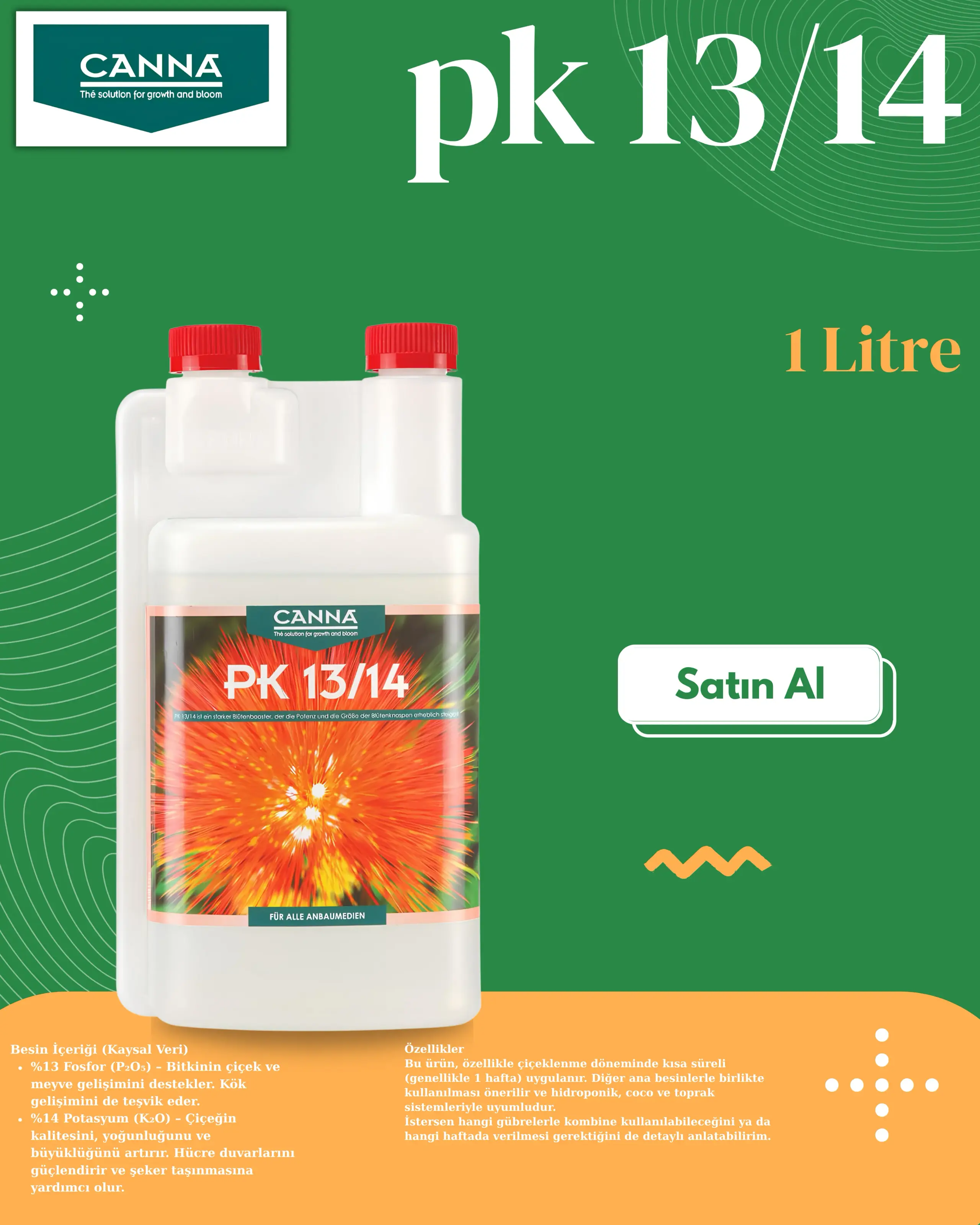 PK 13/14 Bloom Booster 1 Litre