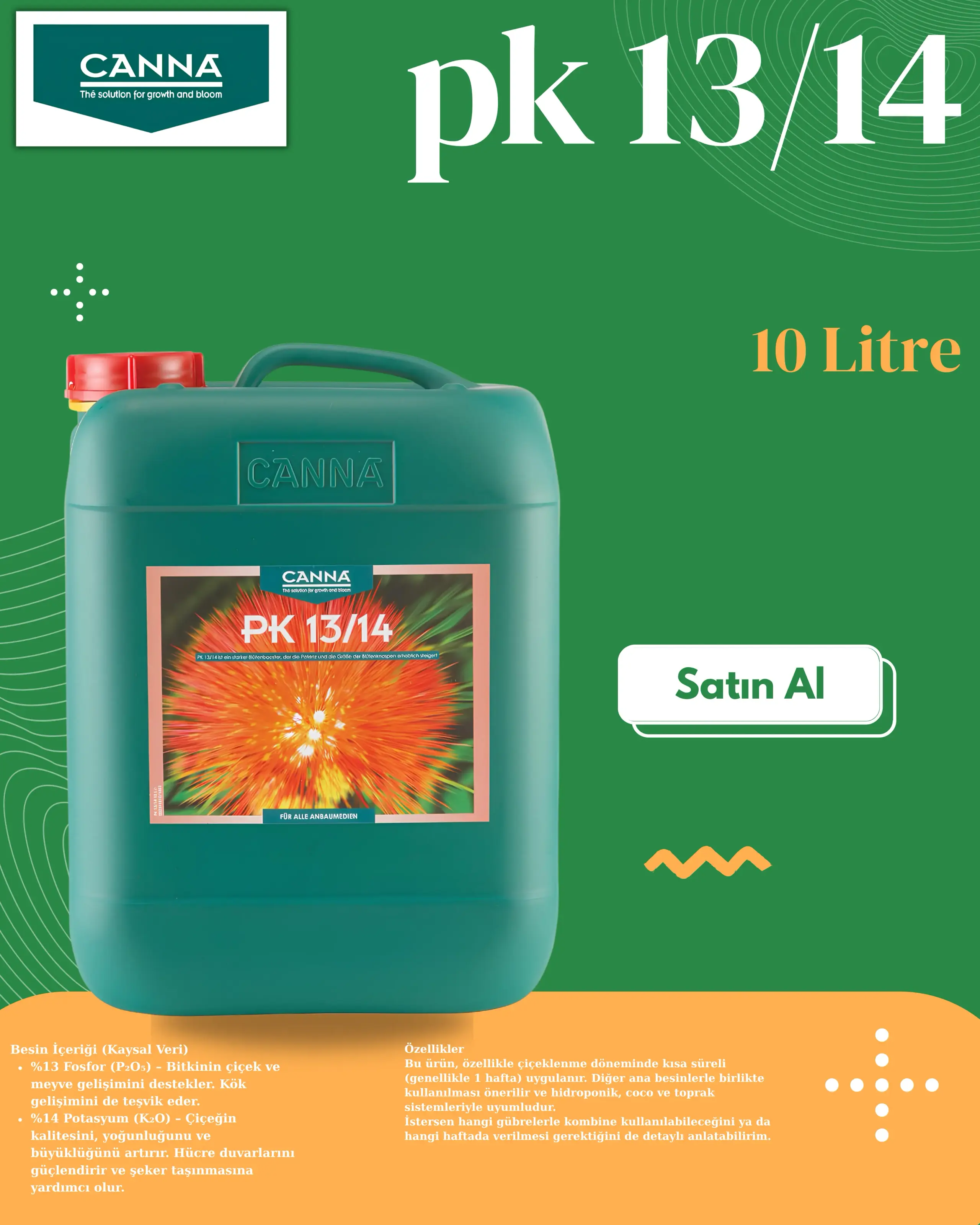 PK 13/14 Bloom Booster 10 Litre