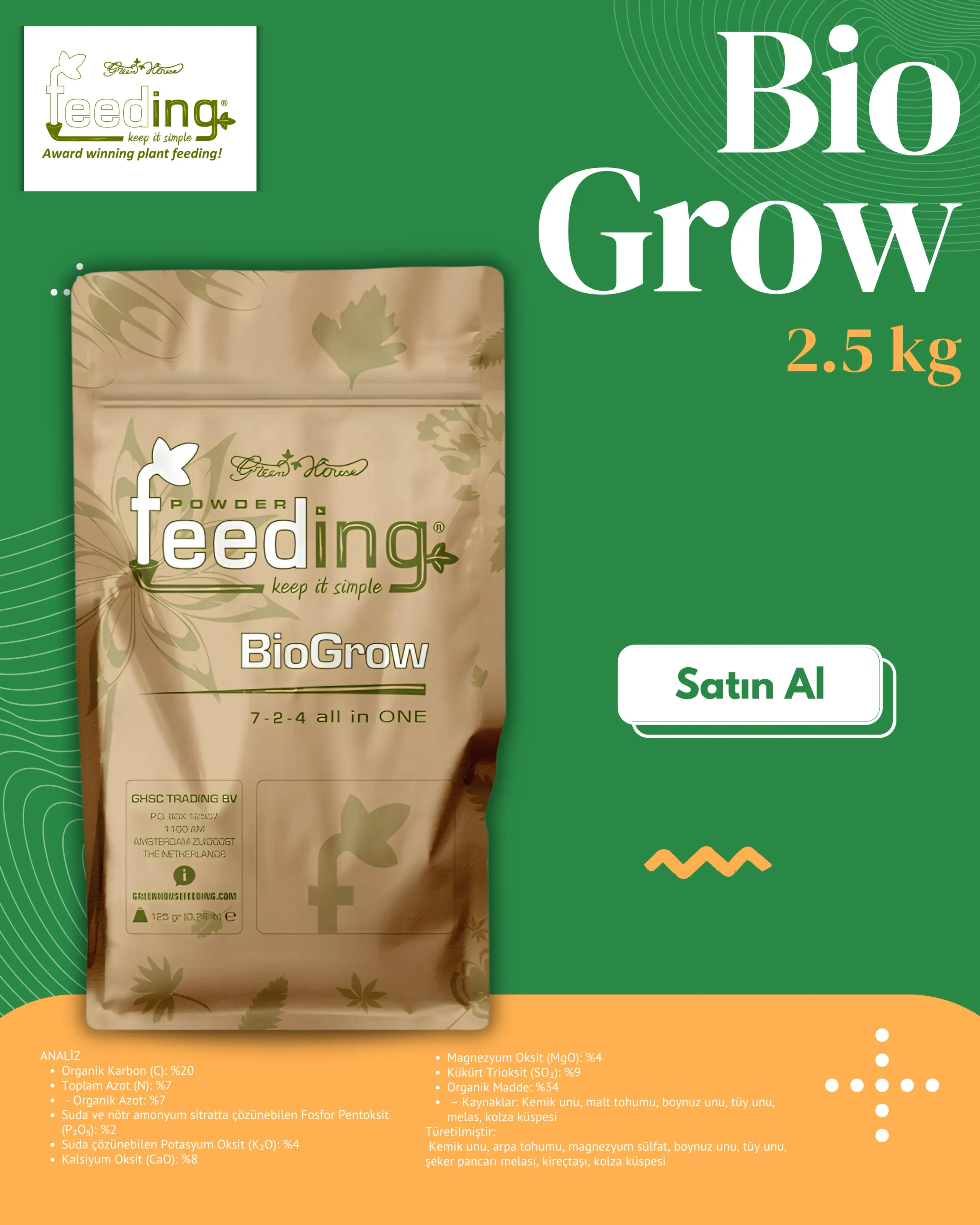 Bio Grow 2.5 kg