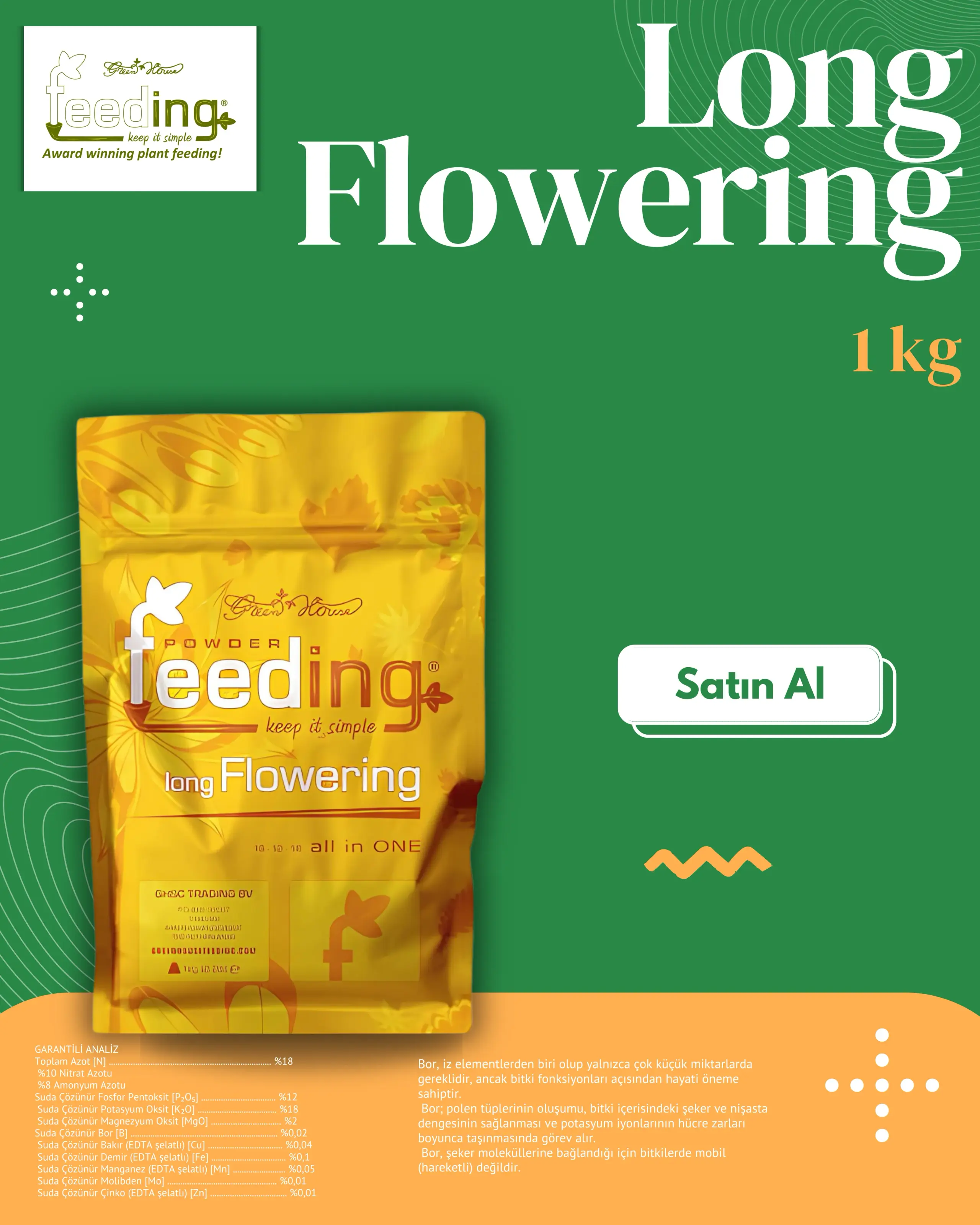 Long Flowering 1 kg