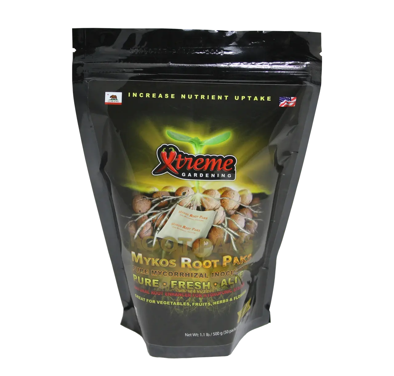 Mykos Root Paks Mycorrhizae (Mikoriza) 50 adet x 10 gr
