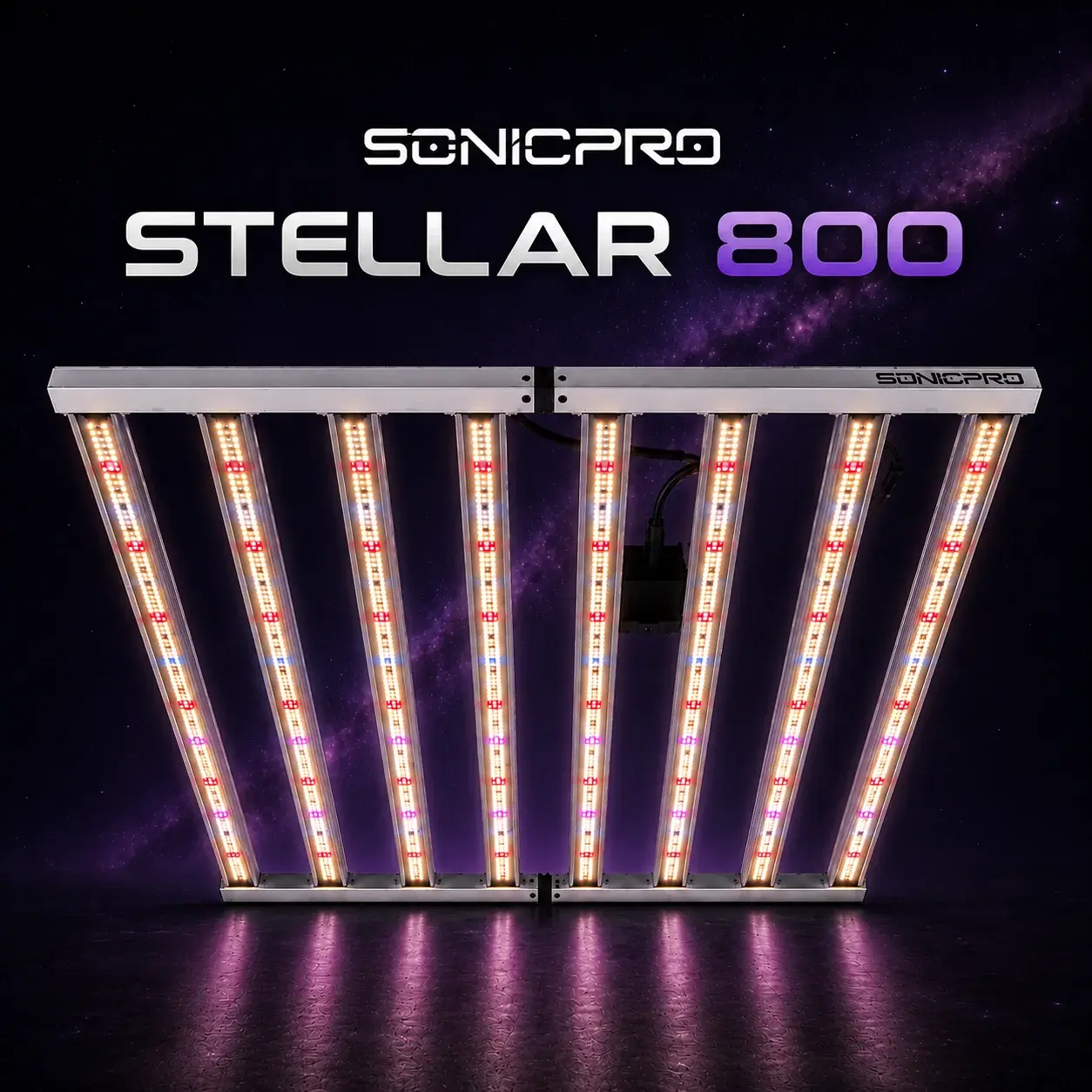 Sonicpro Stellar LED Bitki Yetiştirme Lambası Pro Seri - Stellar 800W
