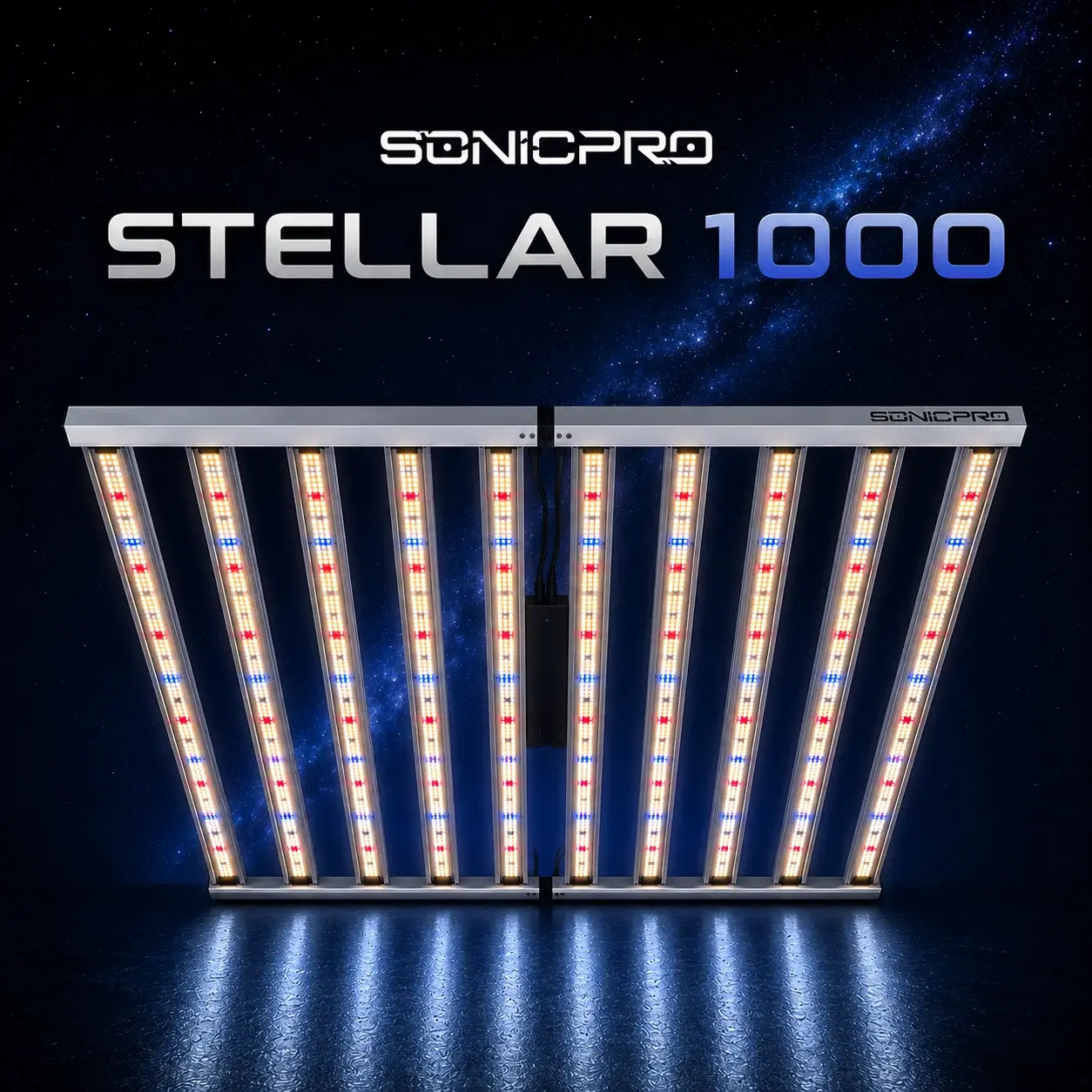 Sonicpro Stellar LED Bitki Yetiştirme Lambası Pro Seri - Stellar 1000W
