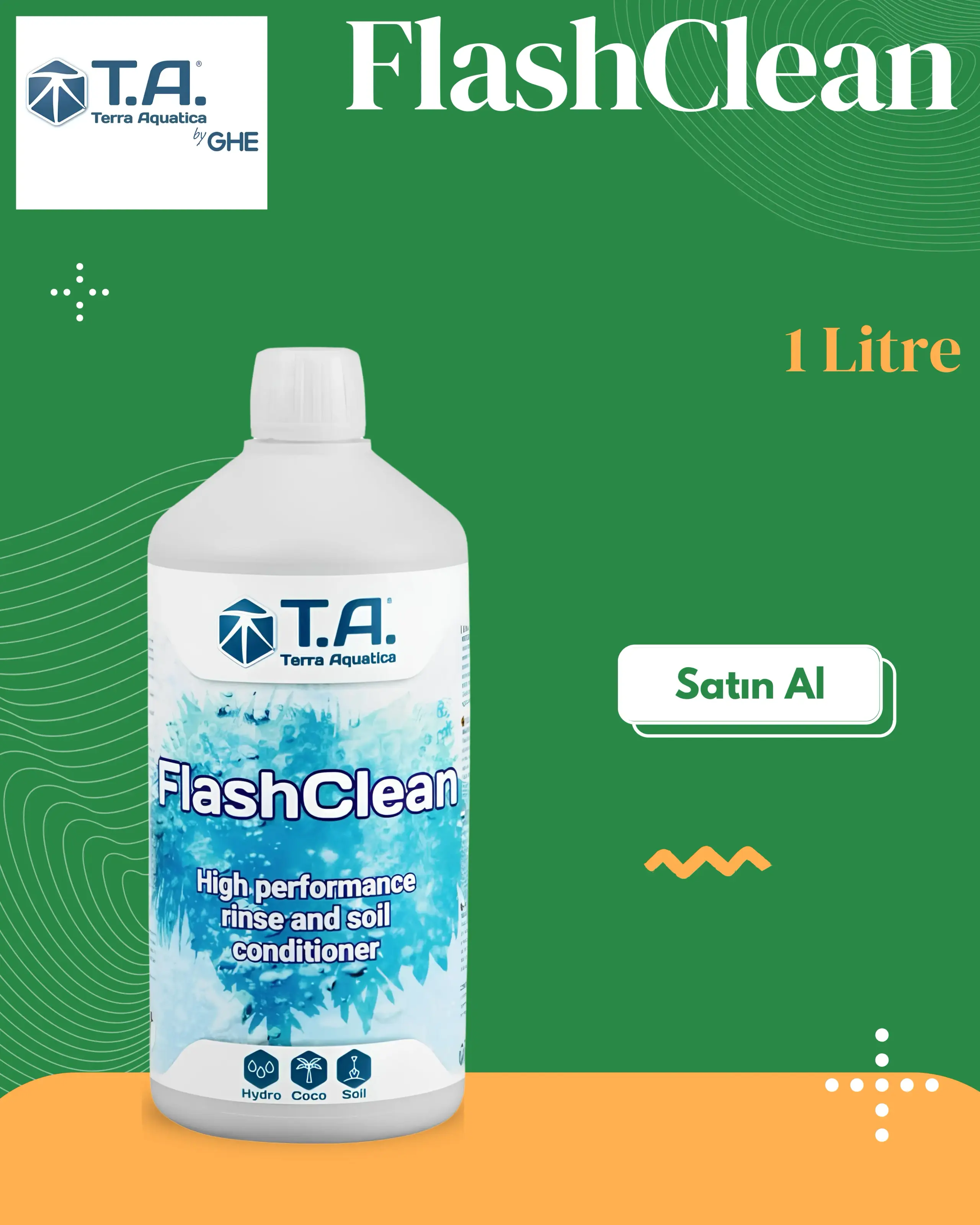 T.A (GHE) - Flash Clean 1 Litre