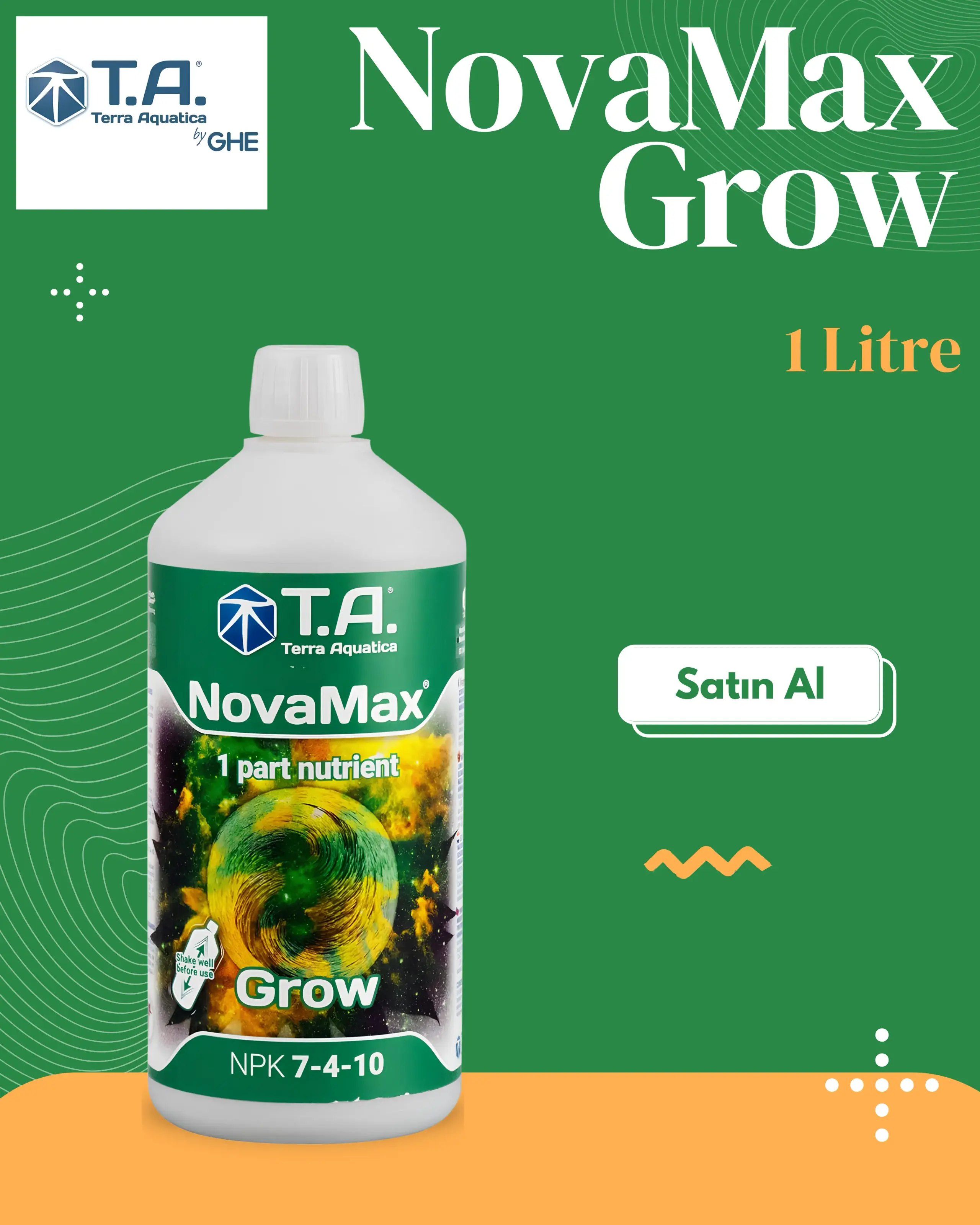 T.A (GHE) - NovaMax Grow 1 Litre