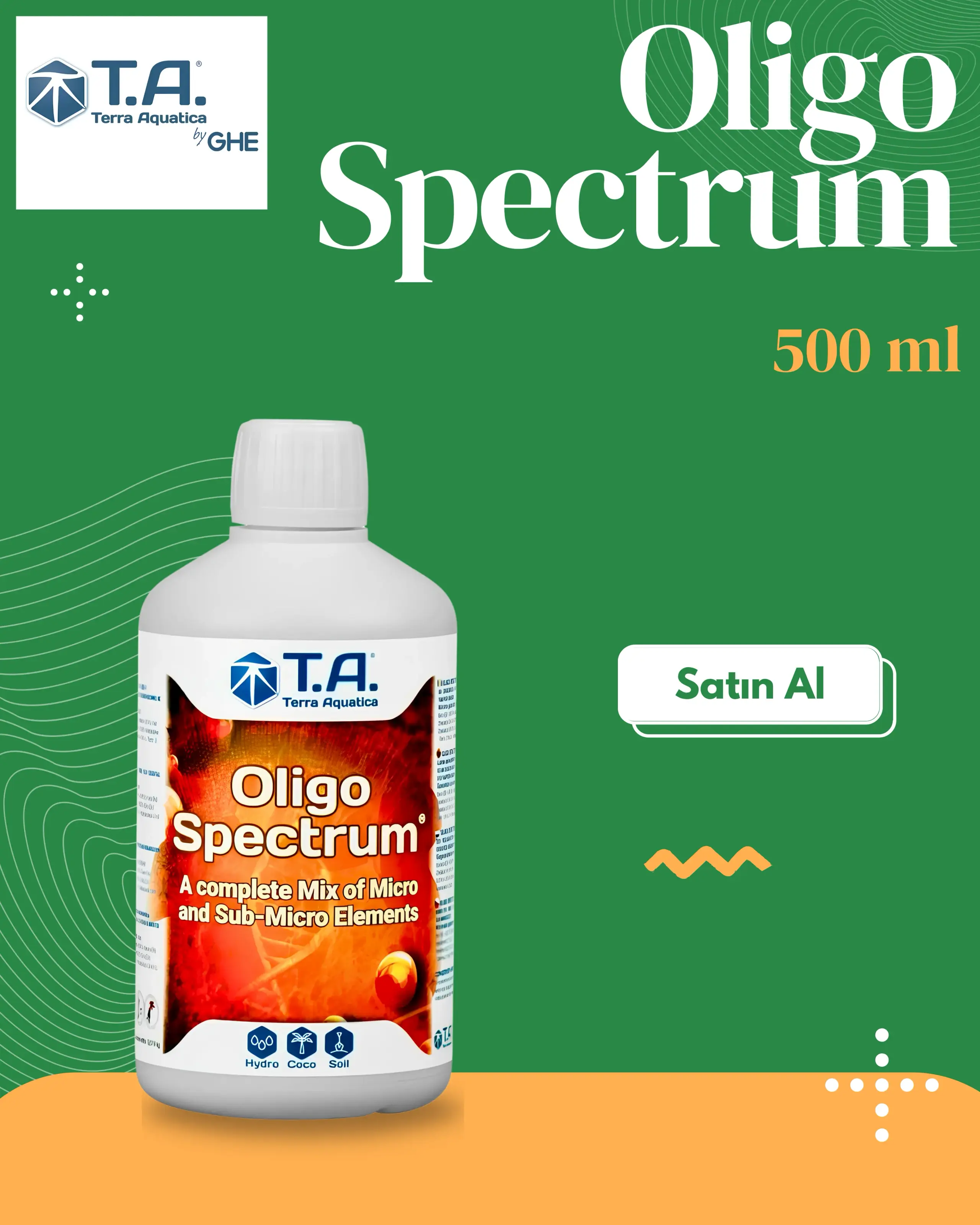 T.A (GHE) - Oligo Spectrum 500 mL