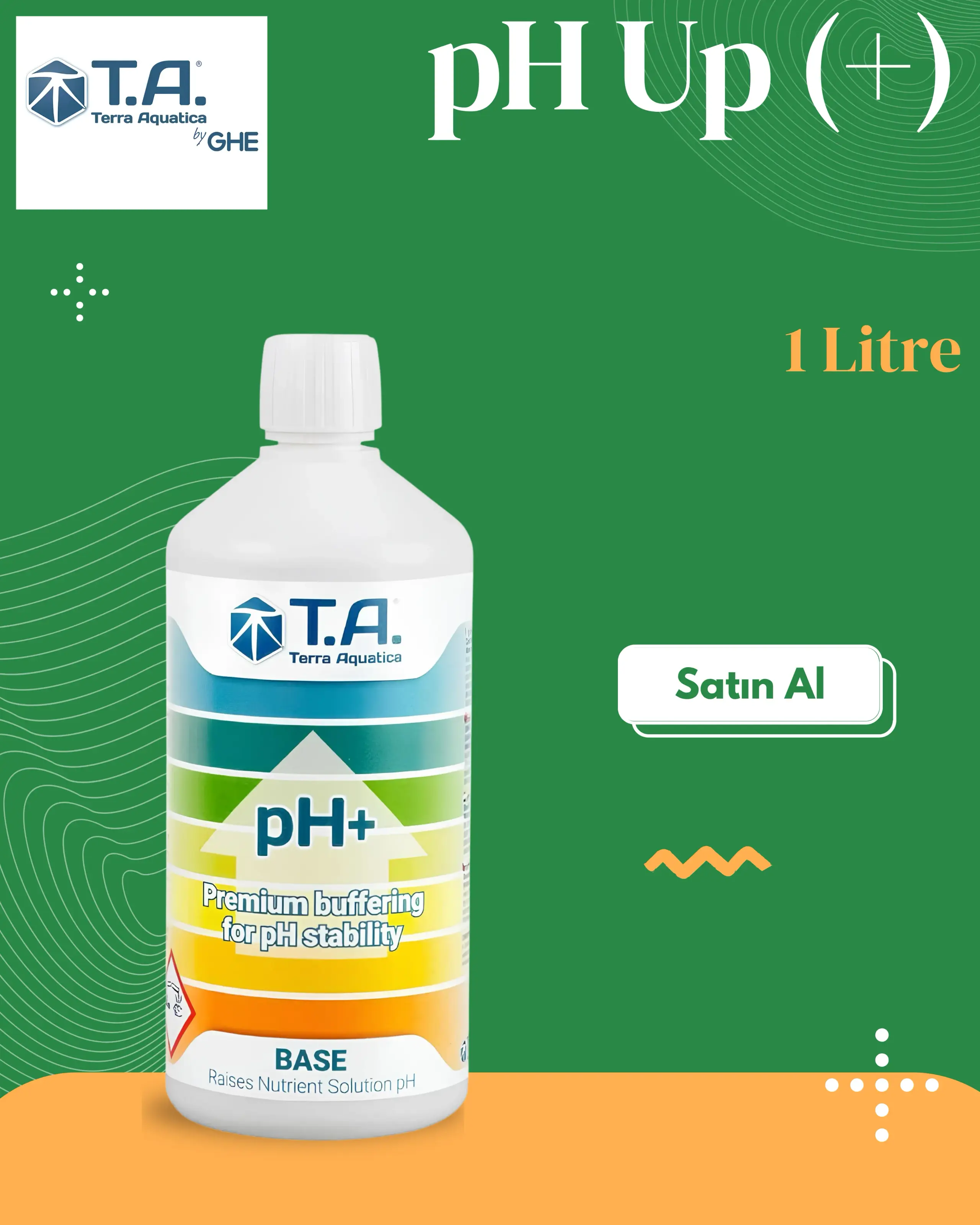 T.A (GHE) -  pH Up (+) 5 Litre