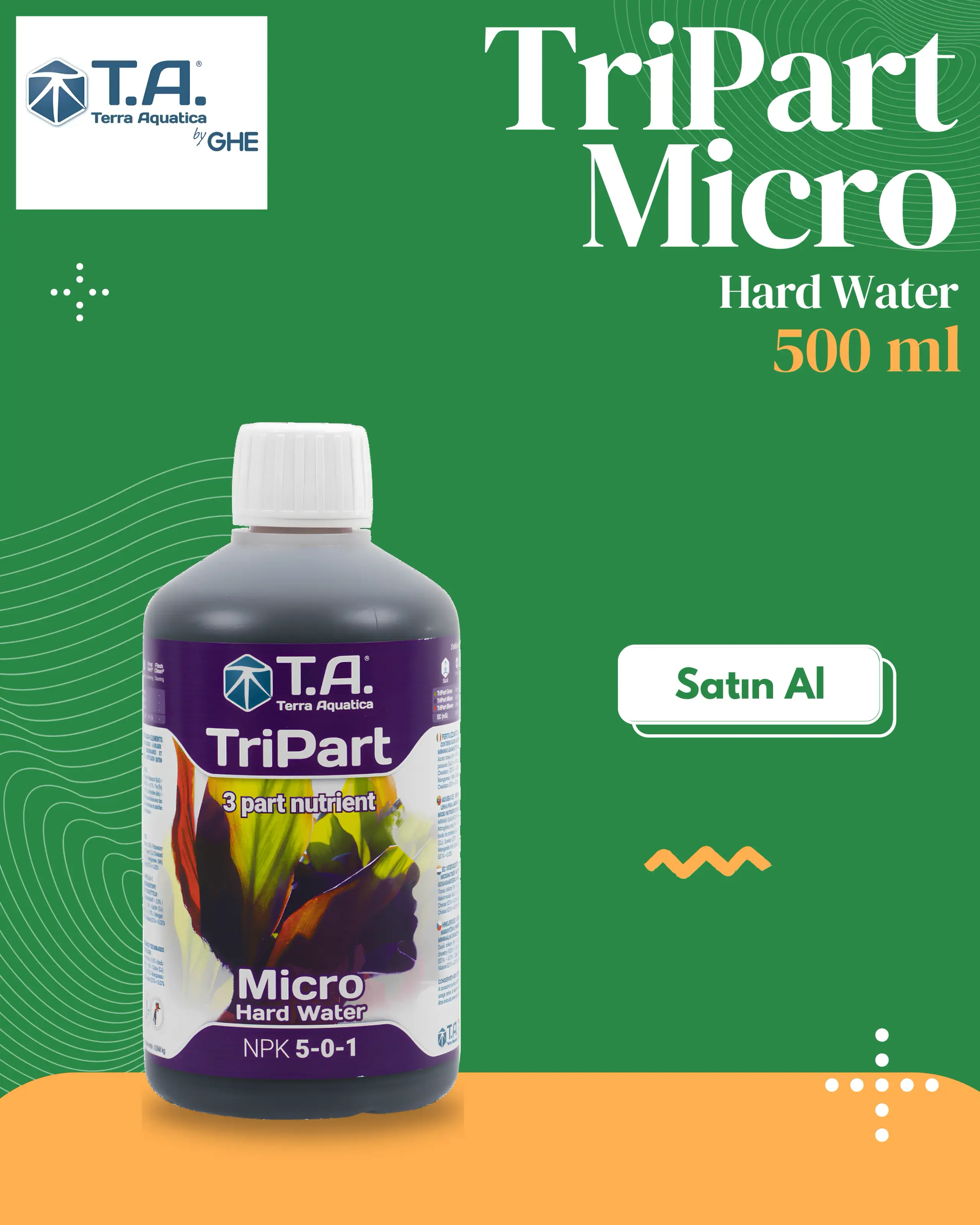 T.A (GHE) - Tripart Micro Hard Water