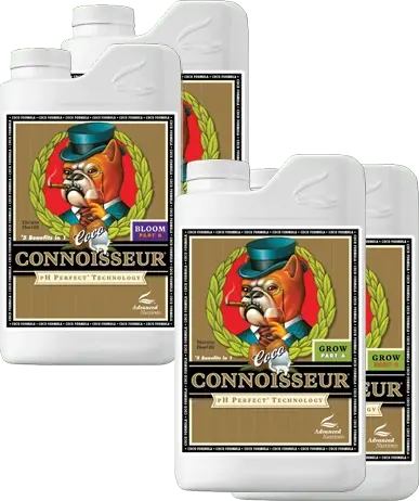 Advanced Nutrients pH Perfect® Connoisseur® Coco Grow & Bloom Kullanım Tabloları