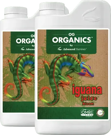 Advanced Nutrients OG Organics™ Iguana Juice® Grow & Bloom Kullanım Tabloları