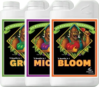 Advanced Nutrients pH Perfect® Grow Micro Bloom Kullanım Tabloları